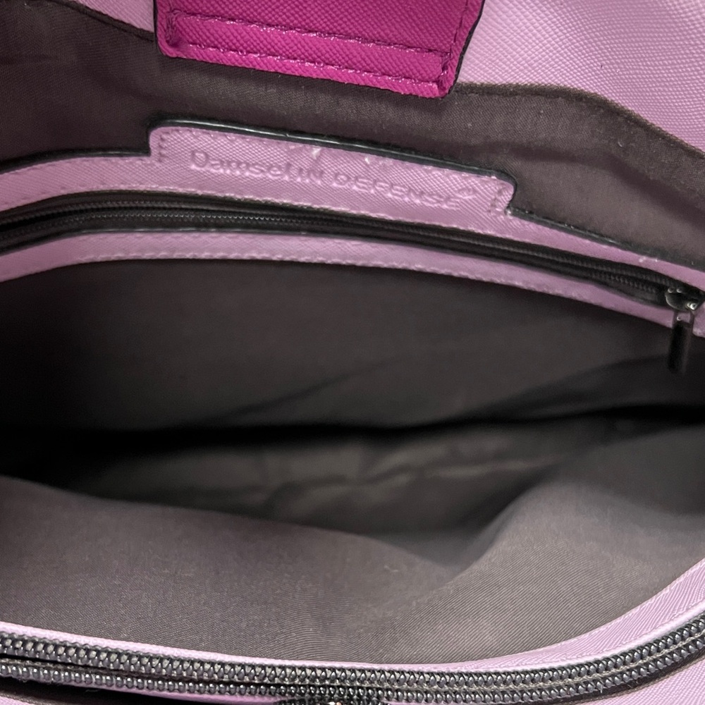 Damsel in Defense Two-Tone Pink Tote Bag - Picture 5 of 8